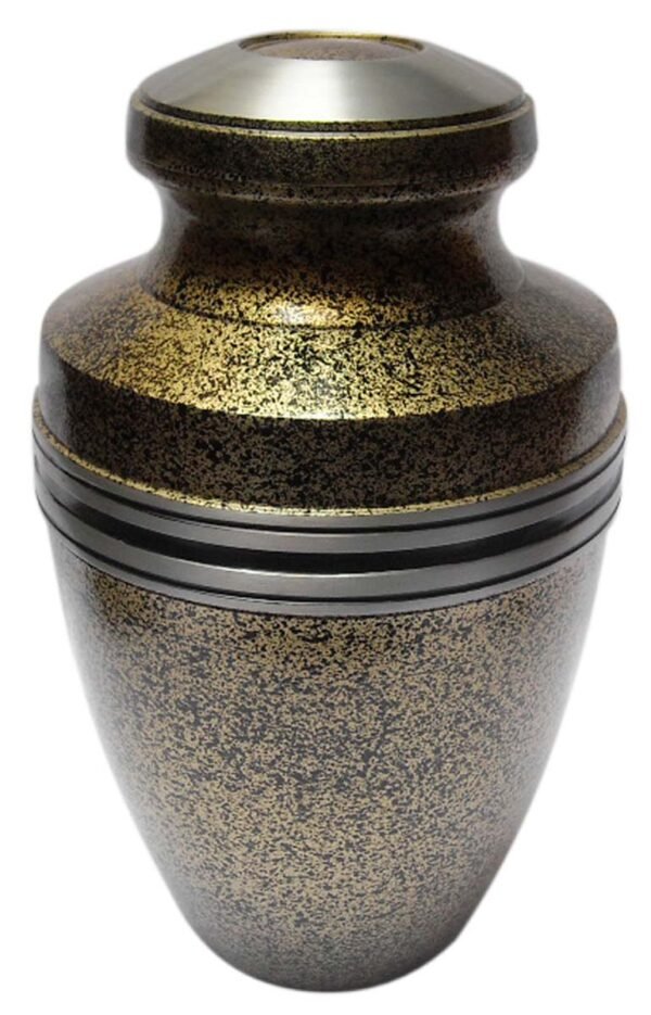 Golden Black Urn