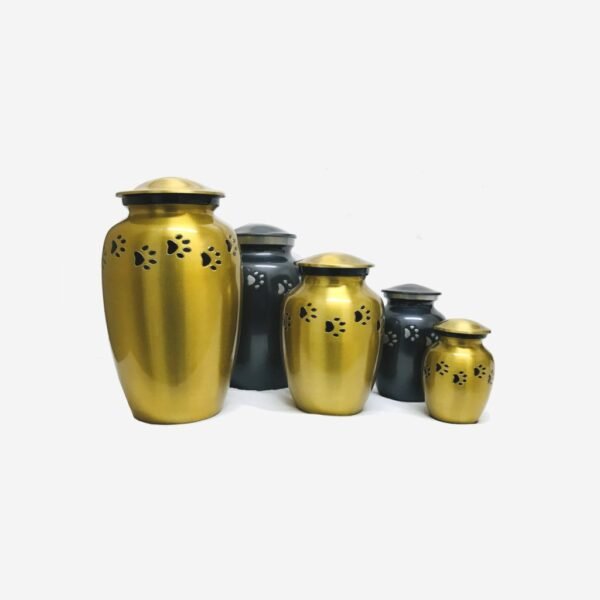Gold Slate Urn